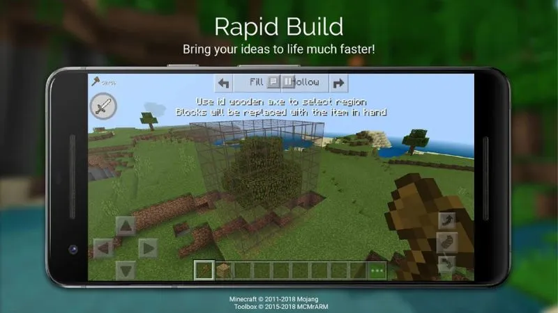 Toolbox For Minecraft PE Survival & Combat Advantages