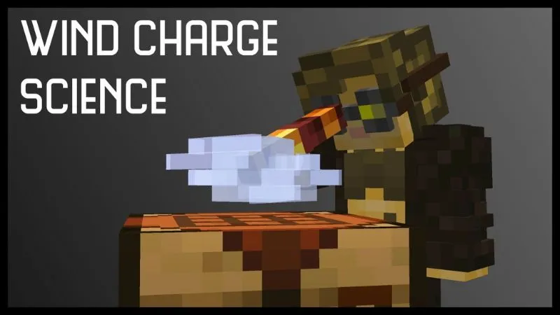 Breeze using Wind Charge attacks in Minecraft 1.21.21