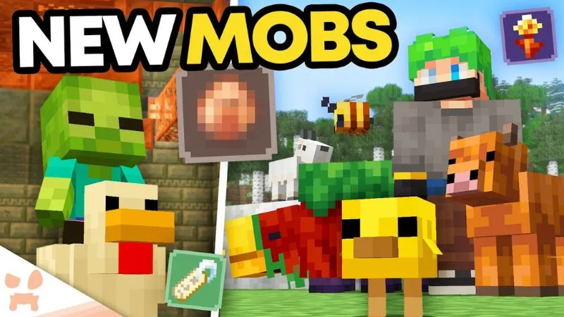 New baby mob sounds for animals in Minecraft 26.10 Tiny Takeover