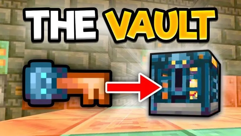 Vault rewards inside Trial Chambers in Minecraft 1.21.21