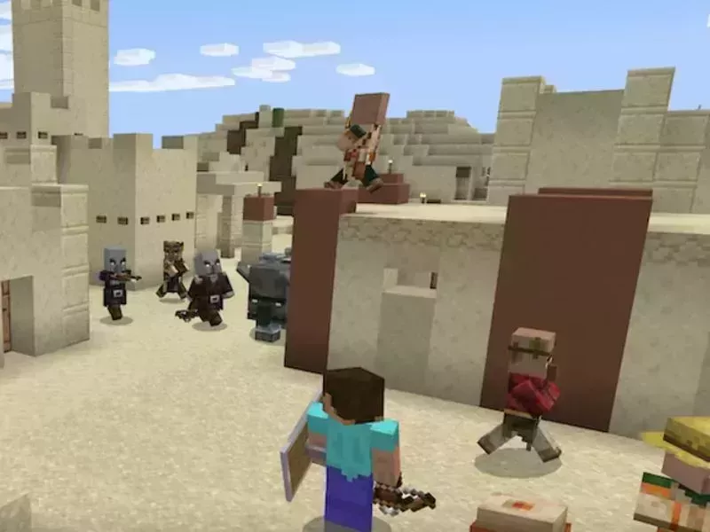 Đồng sẽ oxy hóa và thay đổi theo thời gian Minecraft 1.20.51 Tiếng Việt