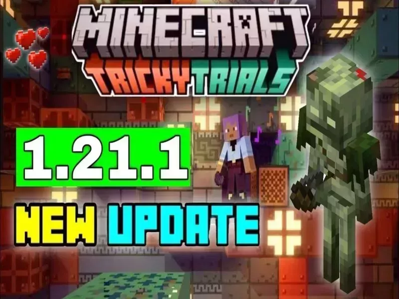 Những lỗi đã được sửa trong Minecraft 1.21.1 APK