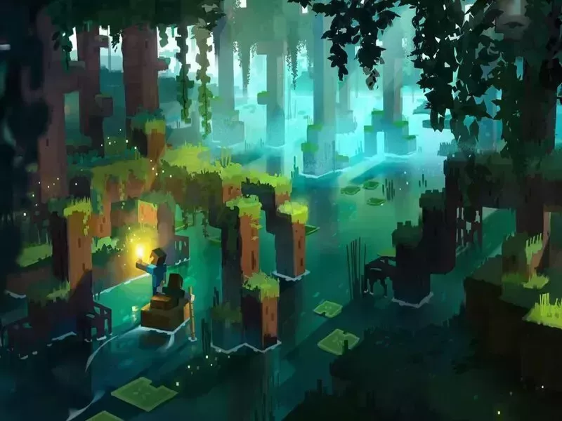 Rừng ngập mặn xum xuê hơn trong Minecraft 1.19.2 Tiếng Việt