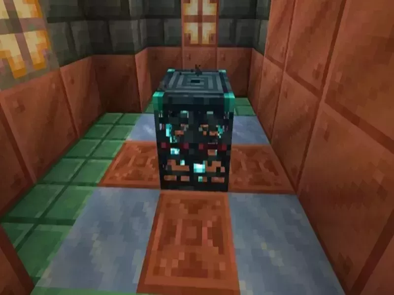 Sự có mặt của khối Ominous tại Trial Chambers trong Minecraft 1.21.0 Apk