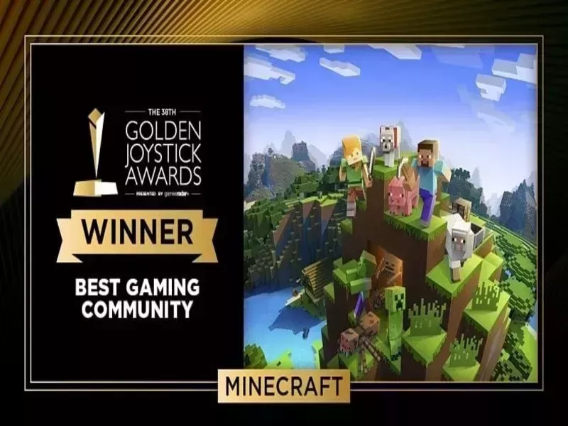 Giải thưởng của Minecraft tại Golden Joystick Awards