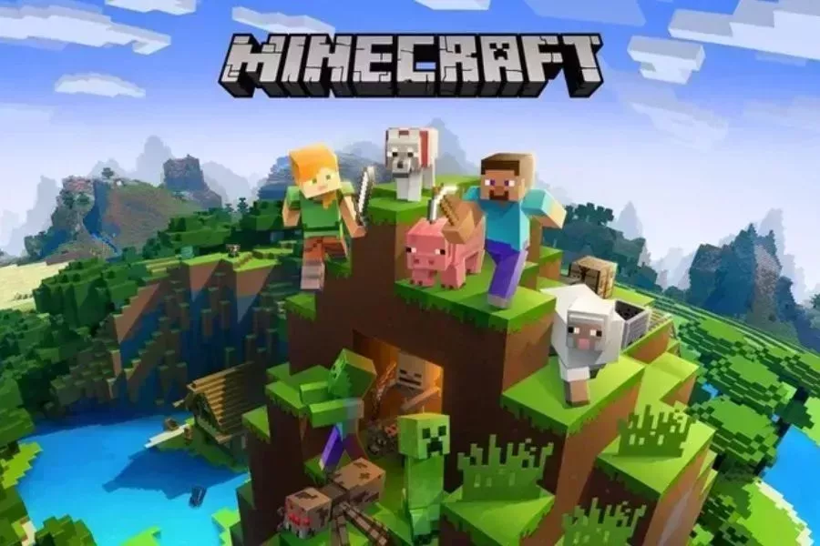 logo của Minecraft