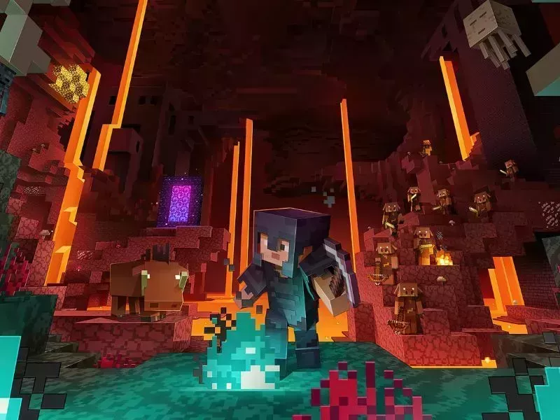 Ảnh Minecraft Fanart sắc nét, hấp đẫn 