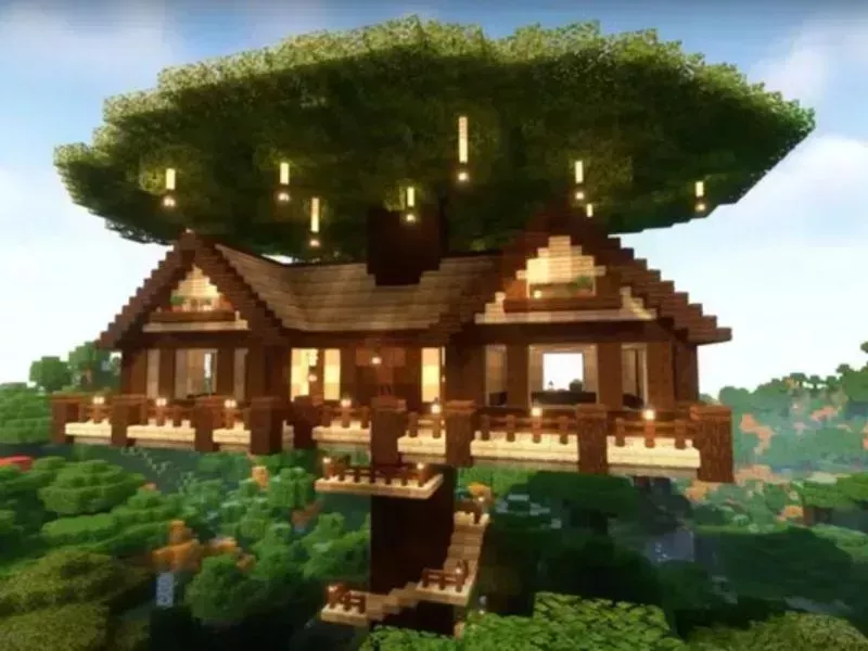 Chọn lựa vị trí xây nhà Minecraft phù hợp