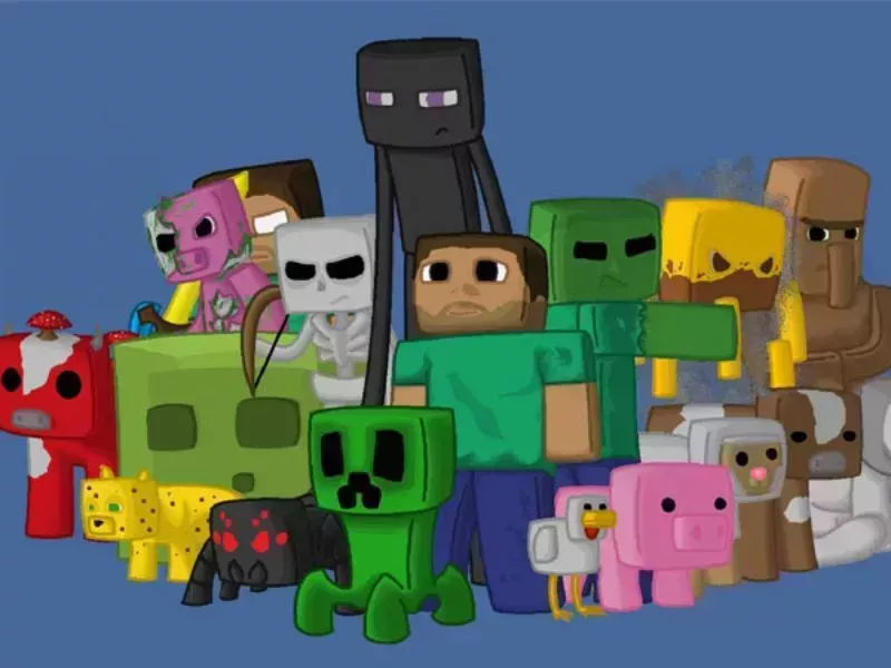 Hình ảnh Minecraft cute