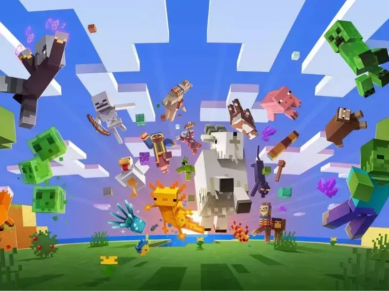 Hình ảnh Minecraft dễ thương, sắc nét