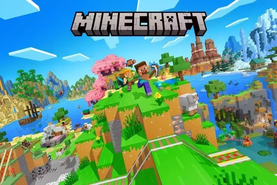 logo cách chơi minecraft