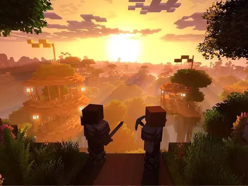 Ngắm nhìn vẻ đẹp rực rỡ qua ảnh Minecraft sắc nét