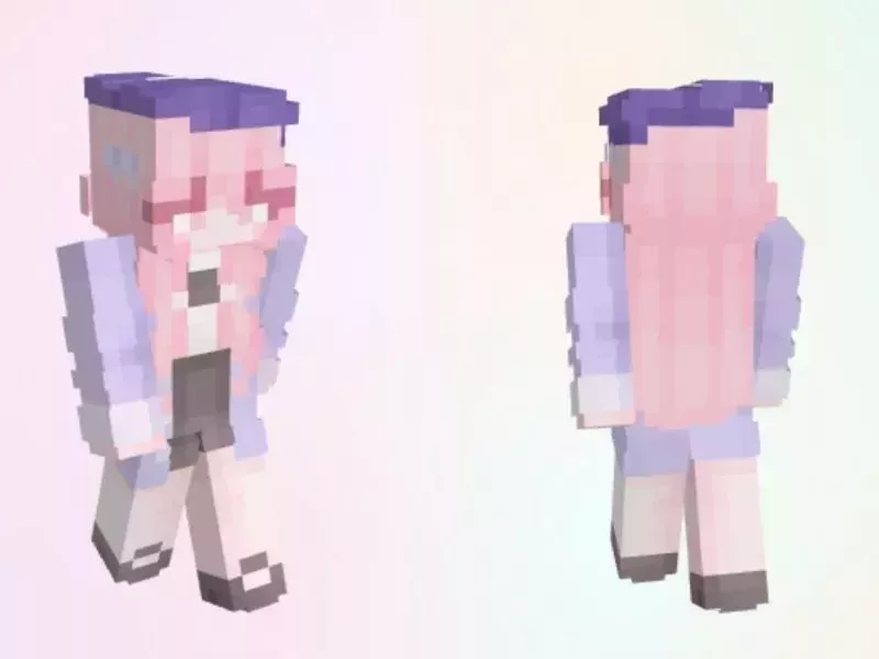 Nhân vật Minecraft dễ thương 