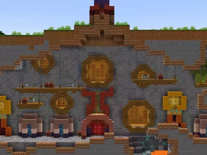 Đồ Họa Sắc Nét Trong Minecraft 1.21.80 APK
