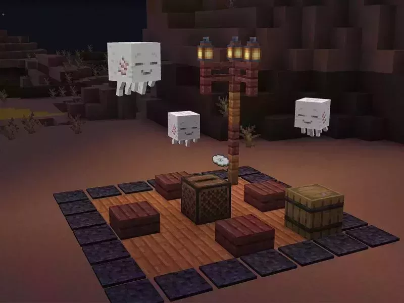 Ghastling Đáng Yêu Trong Minecraft 1.21.81 APK