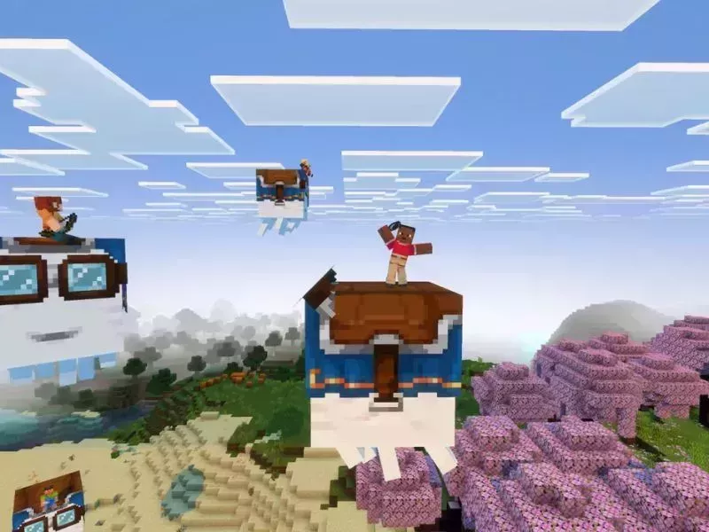 Ghastling và Happy Ghast Trong Minecraft 1.21.92