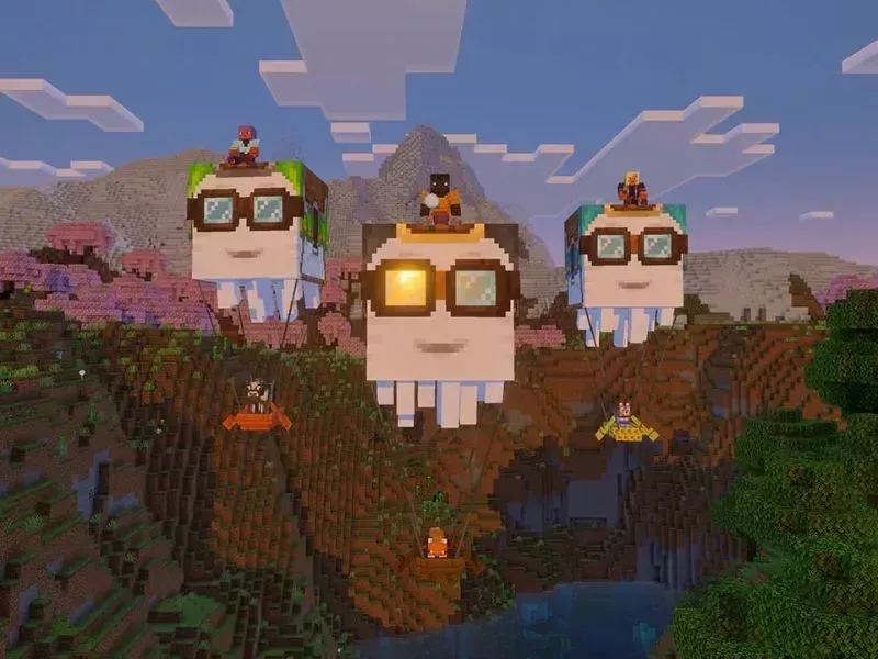 Phương Tiện Bay Độc Đáo Trong Minecraft 1.21.81