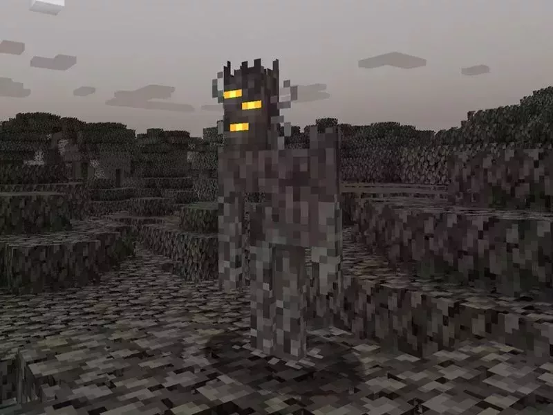 Quái Vật Creaking Trong Minecraft 1.21.71 APK