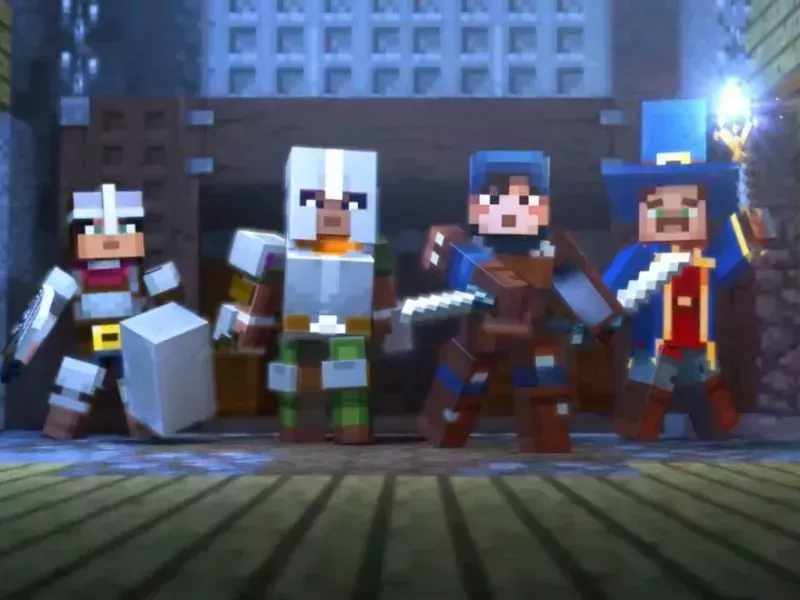 Chơi Co-op Với Bạn Bè Trong Minecraft Dungeons APK