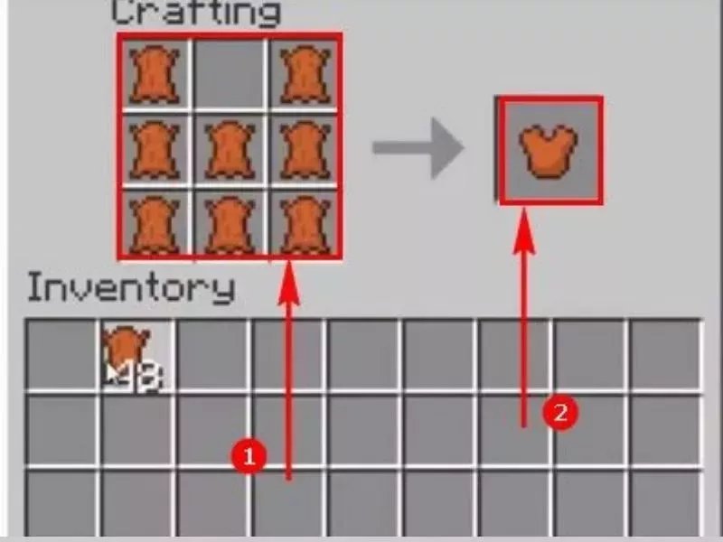 Công Thức Chế Tạo Áo Giáp Trong Minecraft