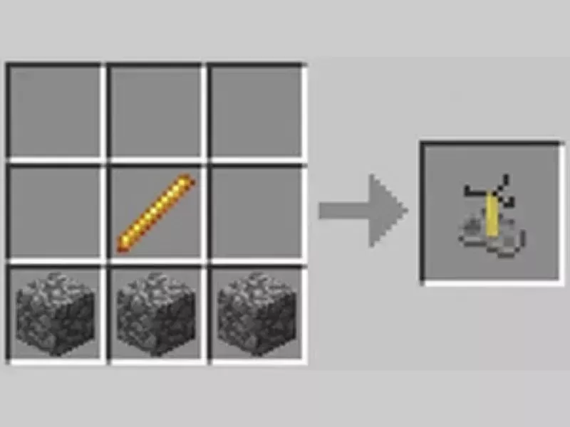 Công Thức Chế Tạo Giàn Pha Thuốc Trong Minecraft