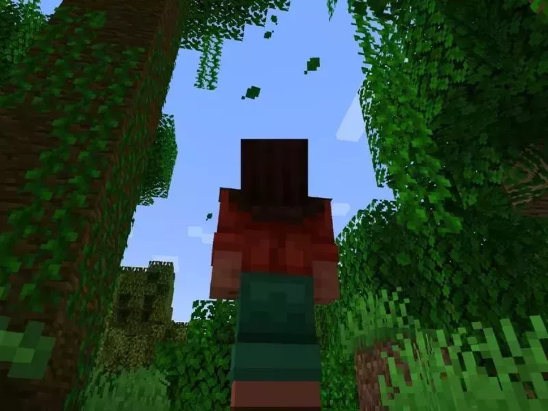 Hiệu Ứng Lá Cây Rơi Sống Động Trong Minecraft 1.21.62 APK