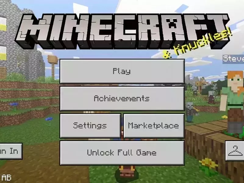 Sử Dụng Minecraft Trial Trên Mobile