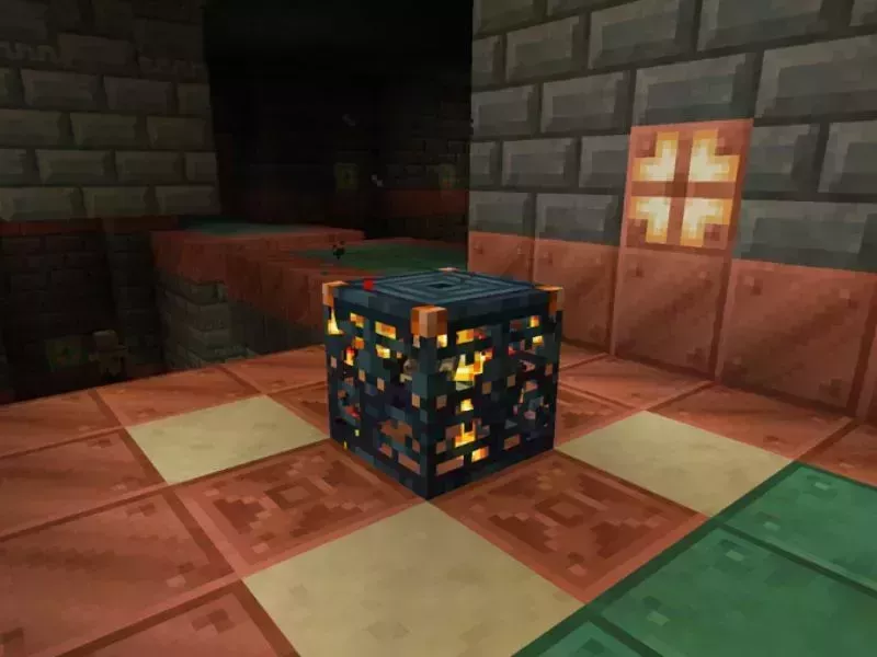 Tính Năng Trial Spawner Trong Minecraft: Bedrock Edition 1.21.0