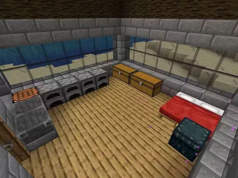 Xây dựng nơi trú ẩn an toàn trong Minecraft Trial APK