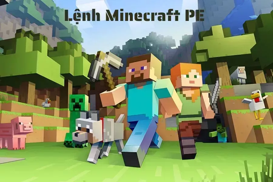 lệnh Minecraft PE