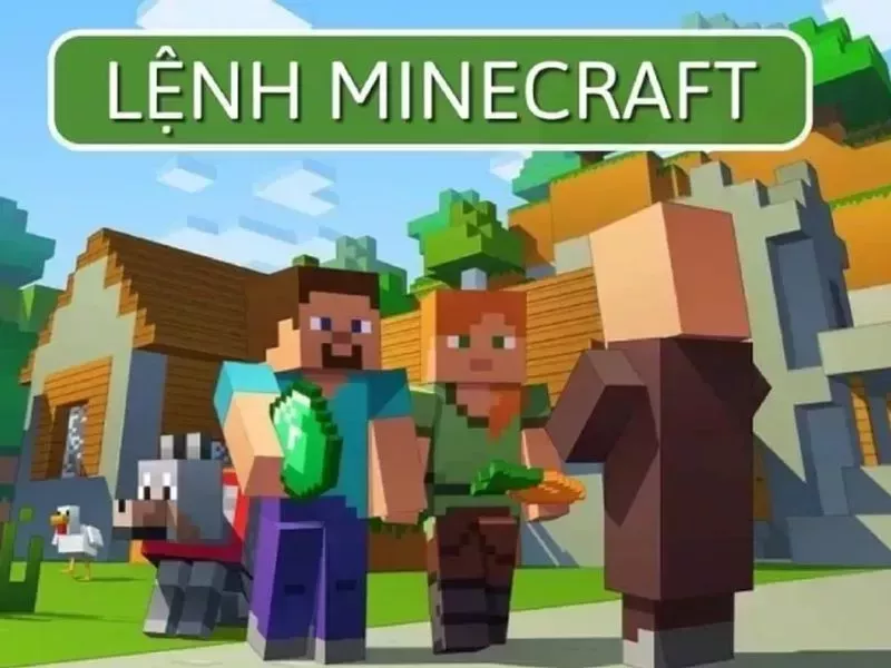 Thông Tin Về Lệnh Minecraft
