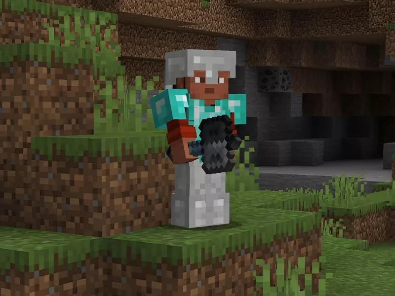 Vũ khí Mace mới trong Minecraft 1.20.80 APK